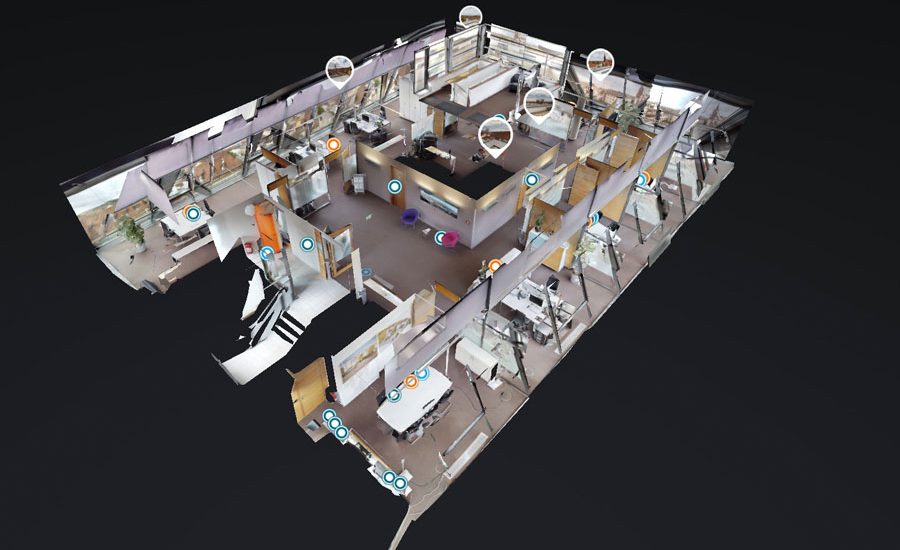 3D Scan Dachgeschoss VR-Immoservice